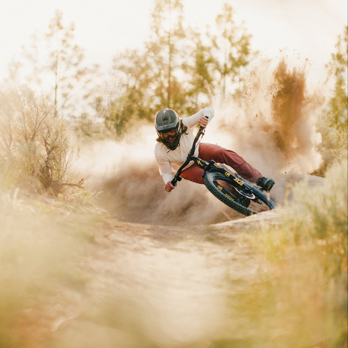 Matt Miles Mountain Biking in Kamloops